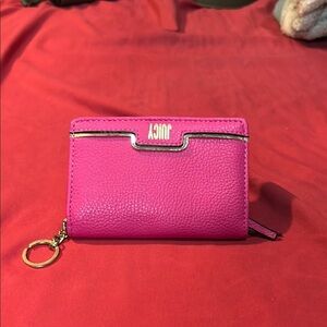 Juicy Couture Fuchsia Card Holder